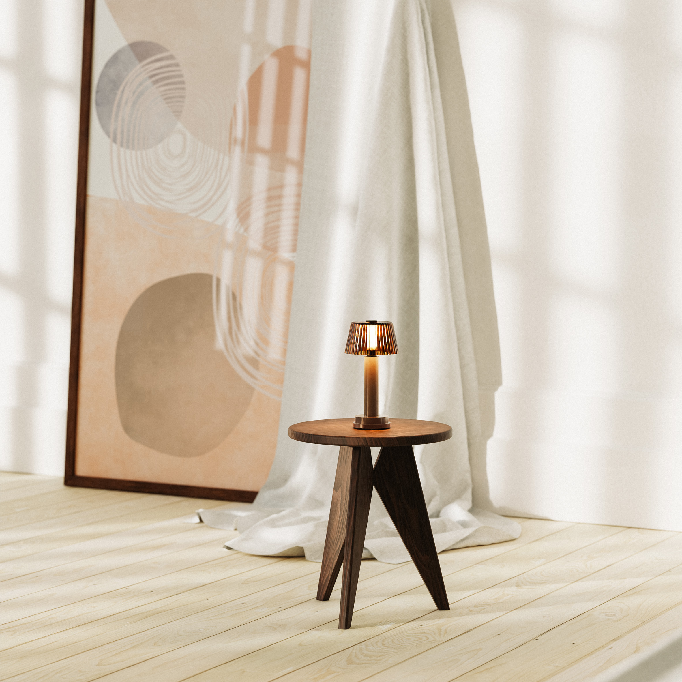 Victoria cordless table lamp by Neoz