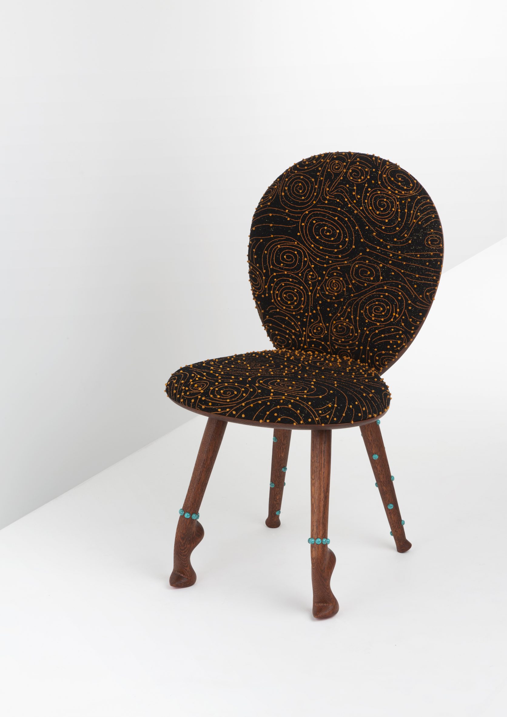 The Zenobie chair by Pierre Yovanovitch and Christian Louboutin