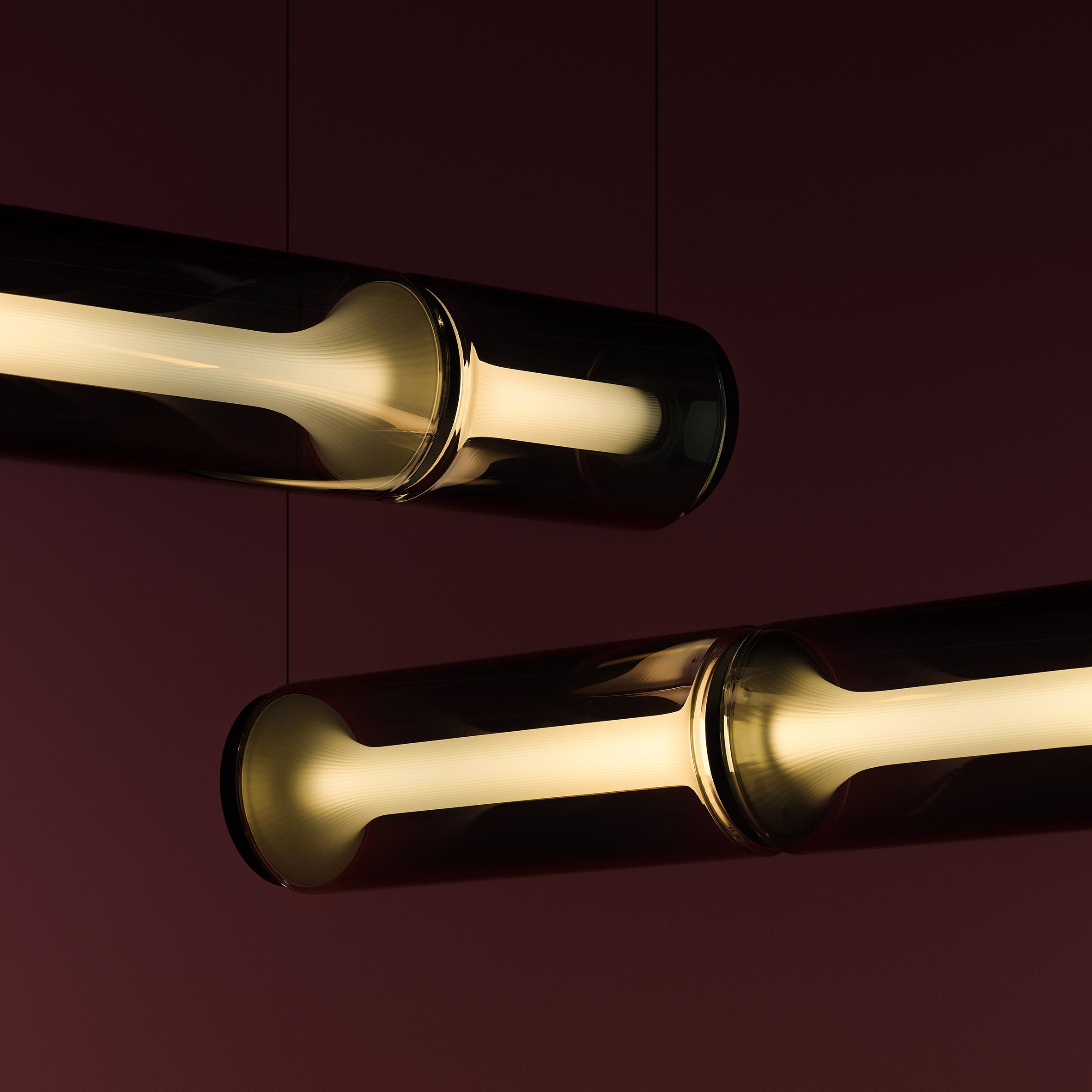 Miles pendant lamp by Yabu Pushelberg for Lasvit