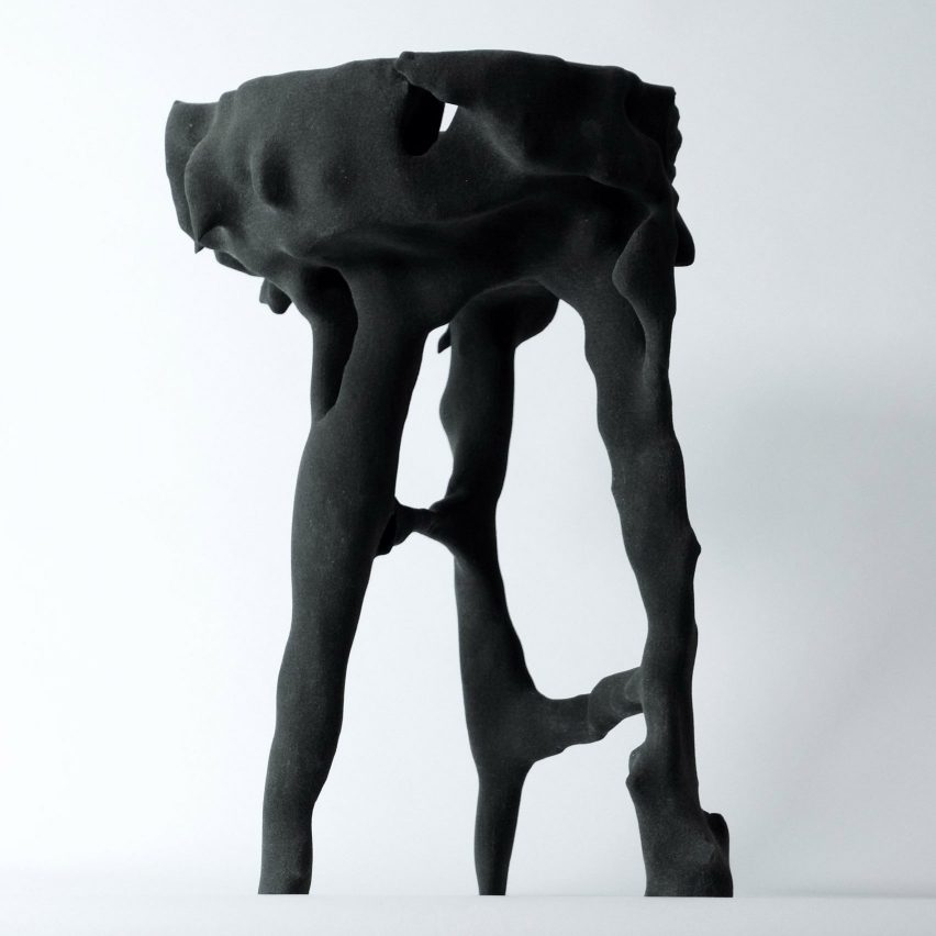 Digested Objects stool by William Eliot
