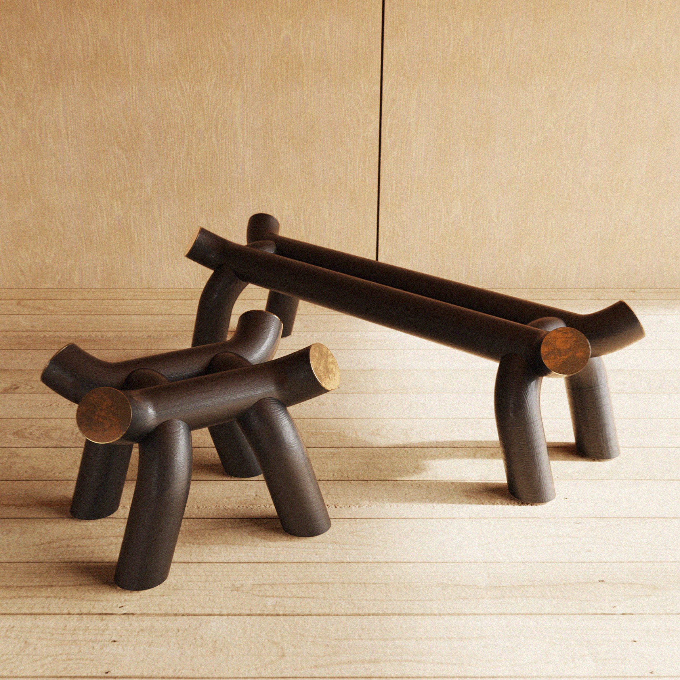 Torii bench by Ultramar Studio