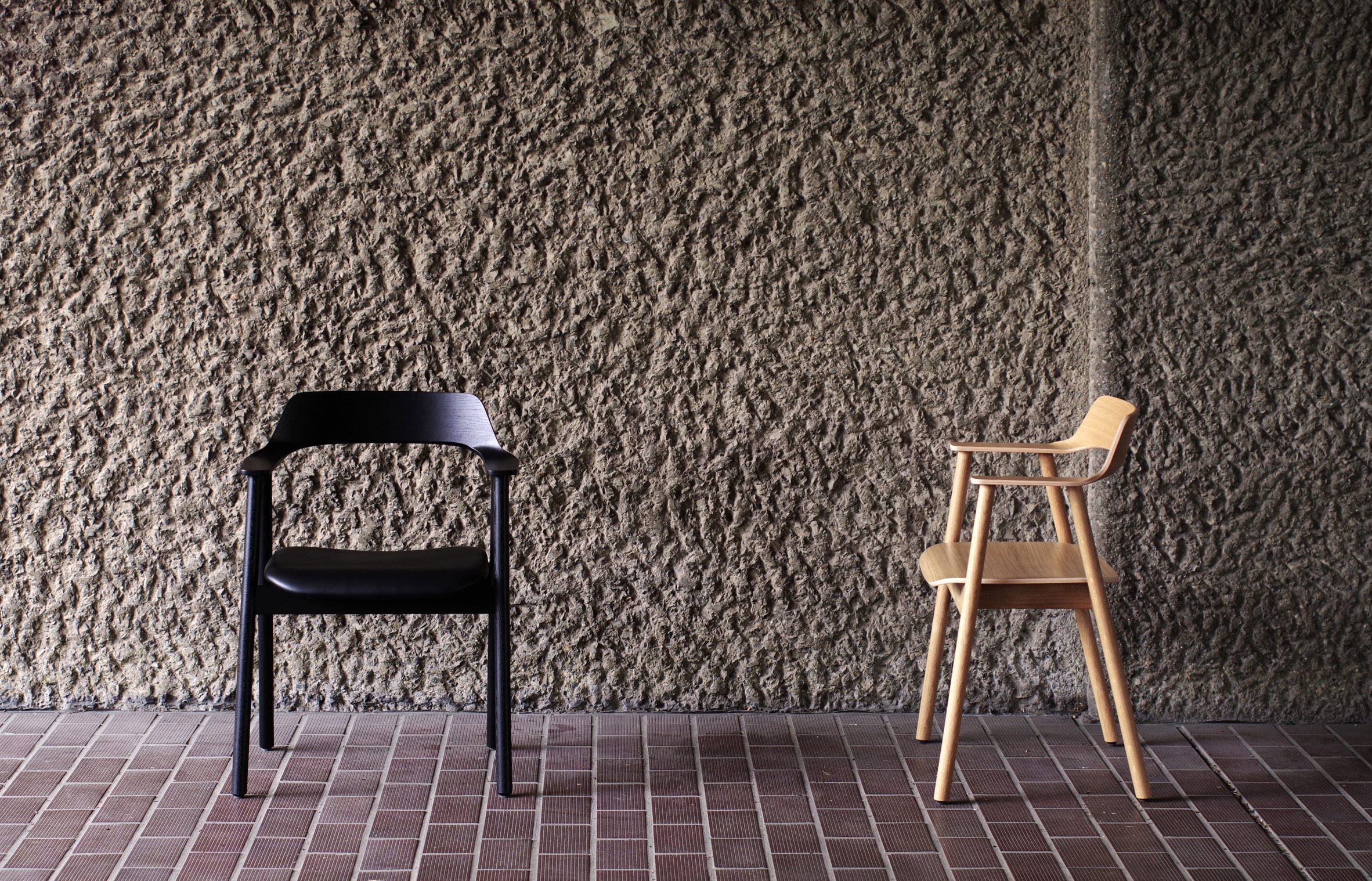 Bow Chair by Industrial Facility for Takt