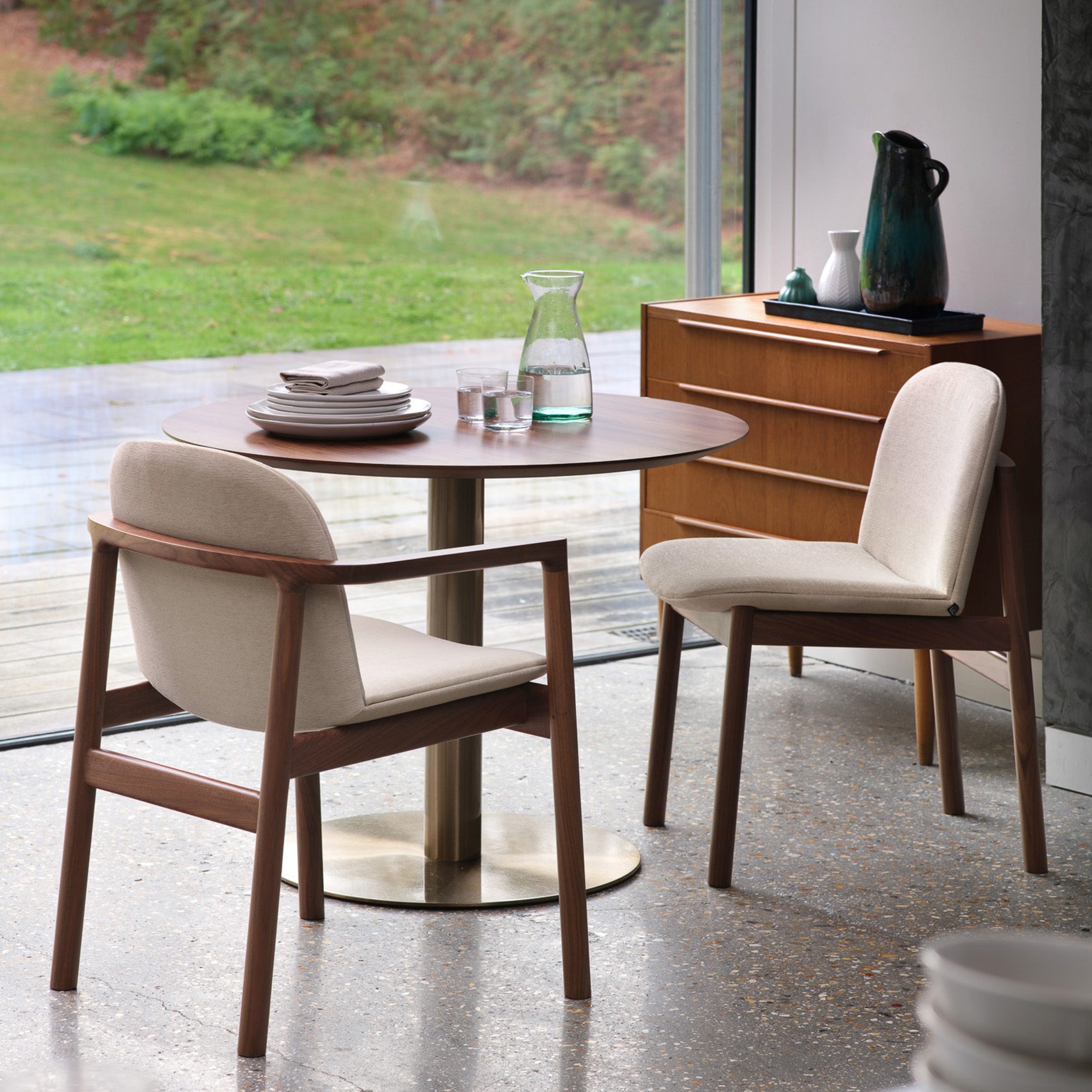 Rakino dining chair by Tim Rundle for Morgan