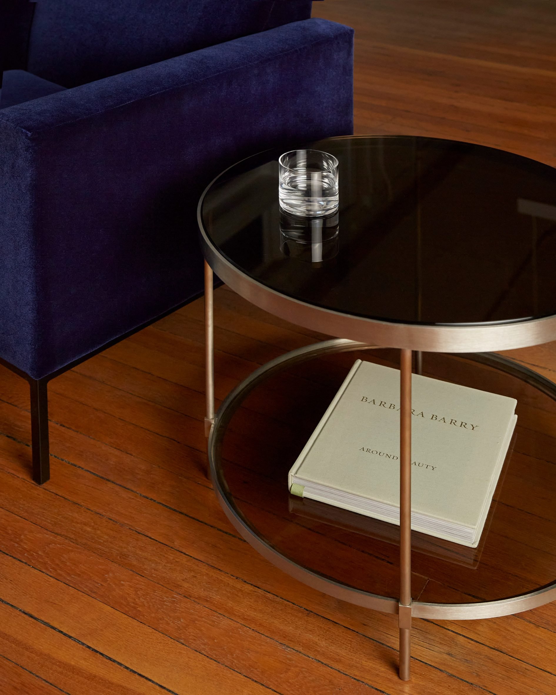 Double Take table by Barbara Barry for HBF