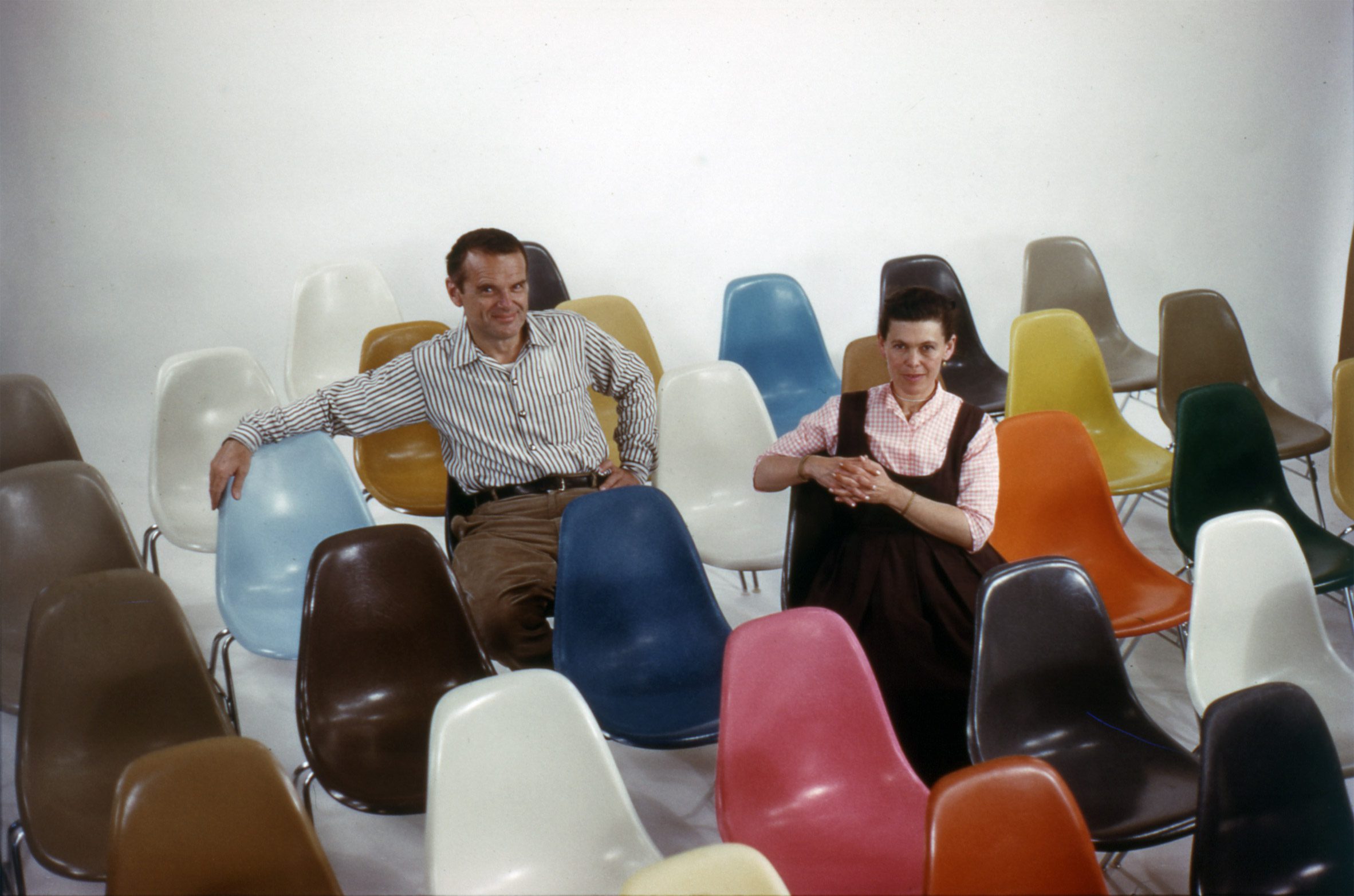 Still from the Eames film Kaleidoscope Jazz Chair