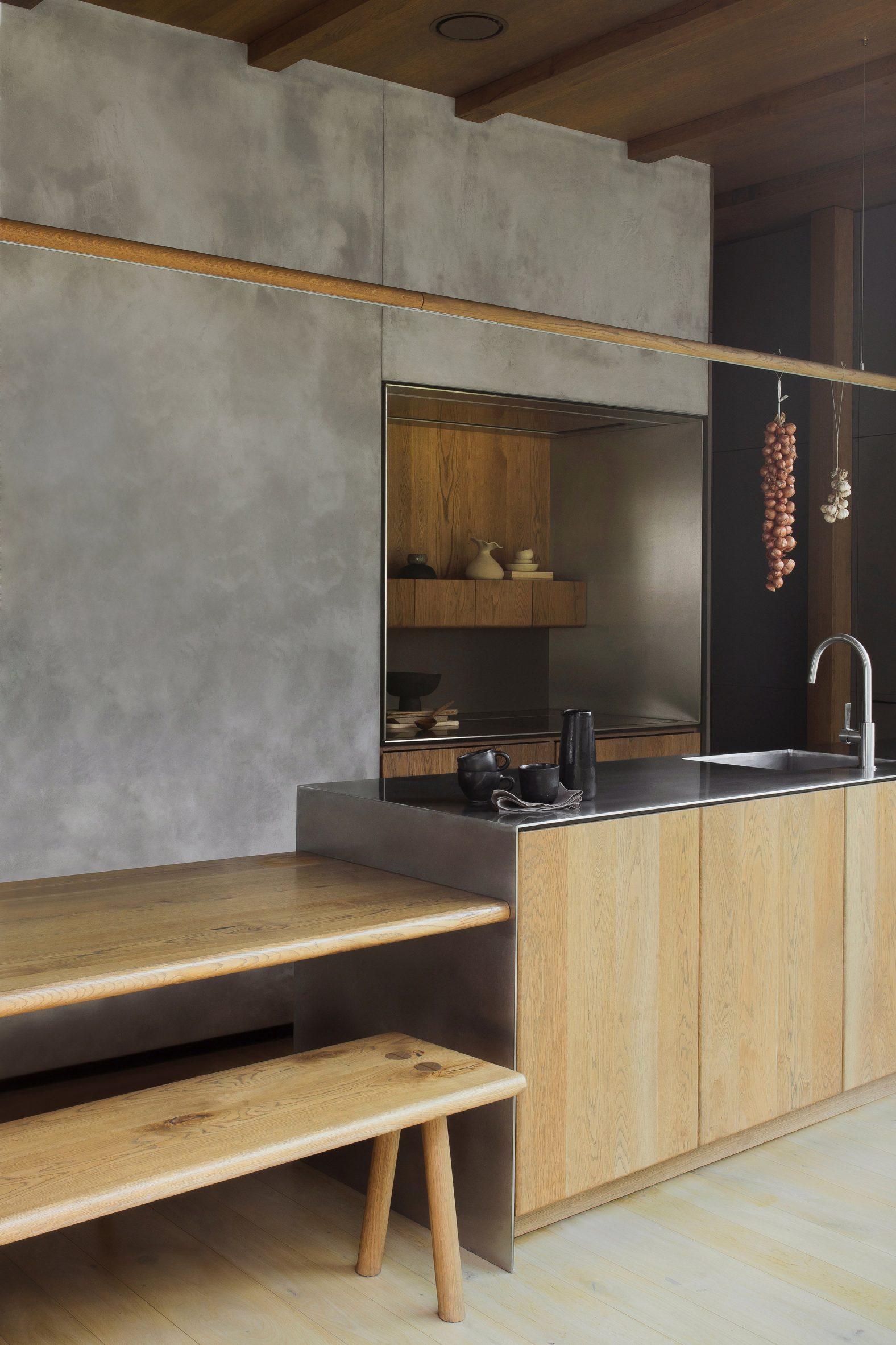 Roots kitchen by Heima Architects for Kongacph