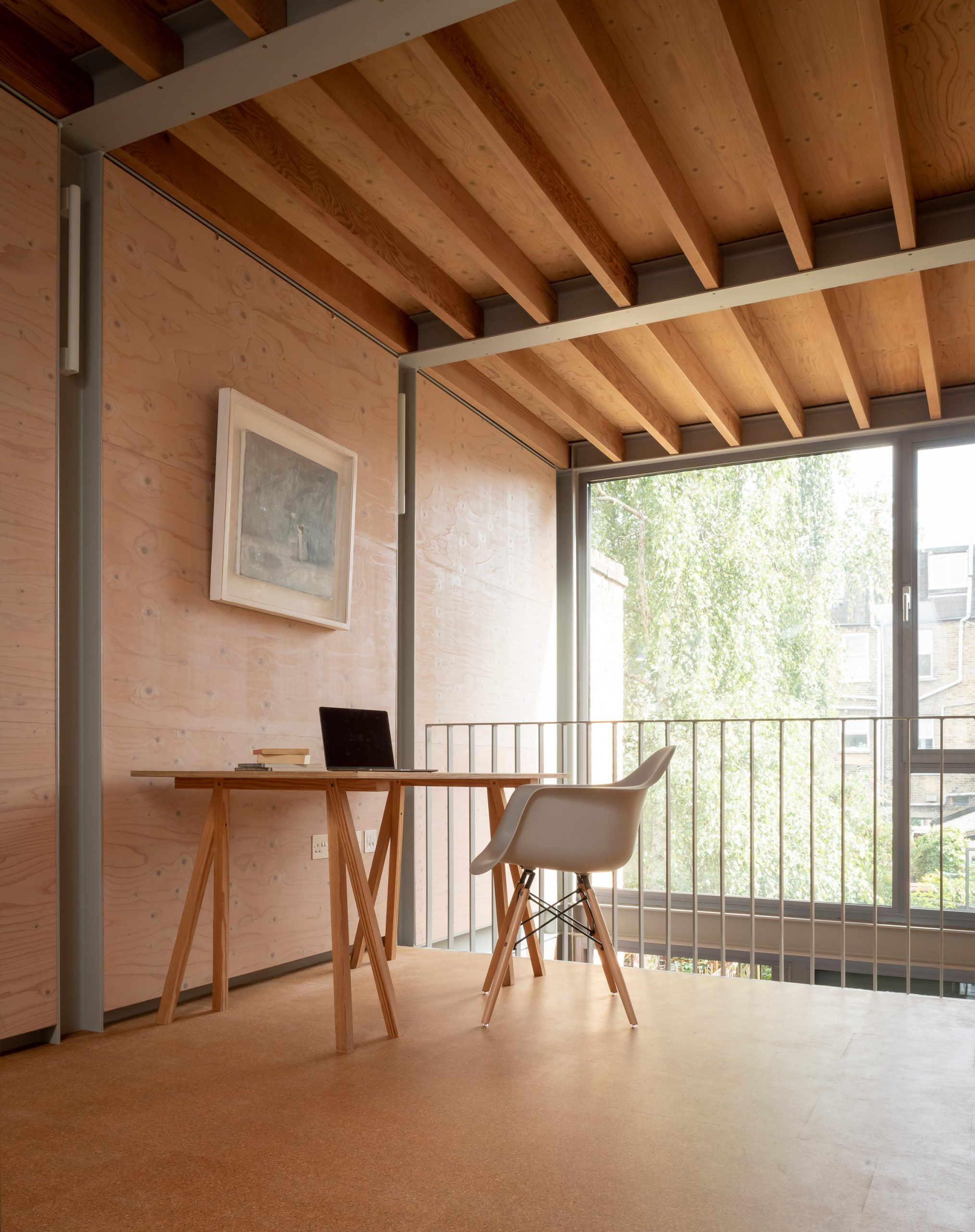 Slot House in Peckham, London, by Sandy Rendel Architects, working with Sally Rendel