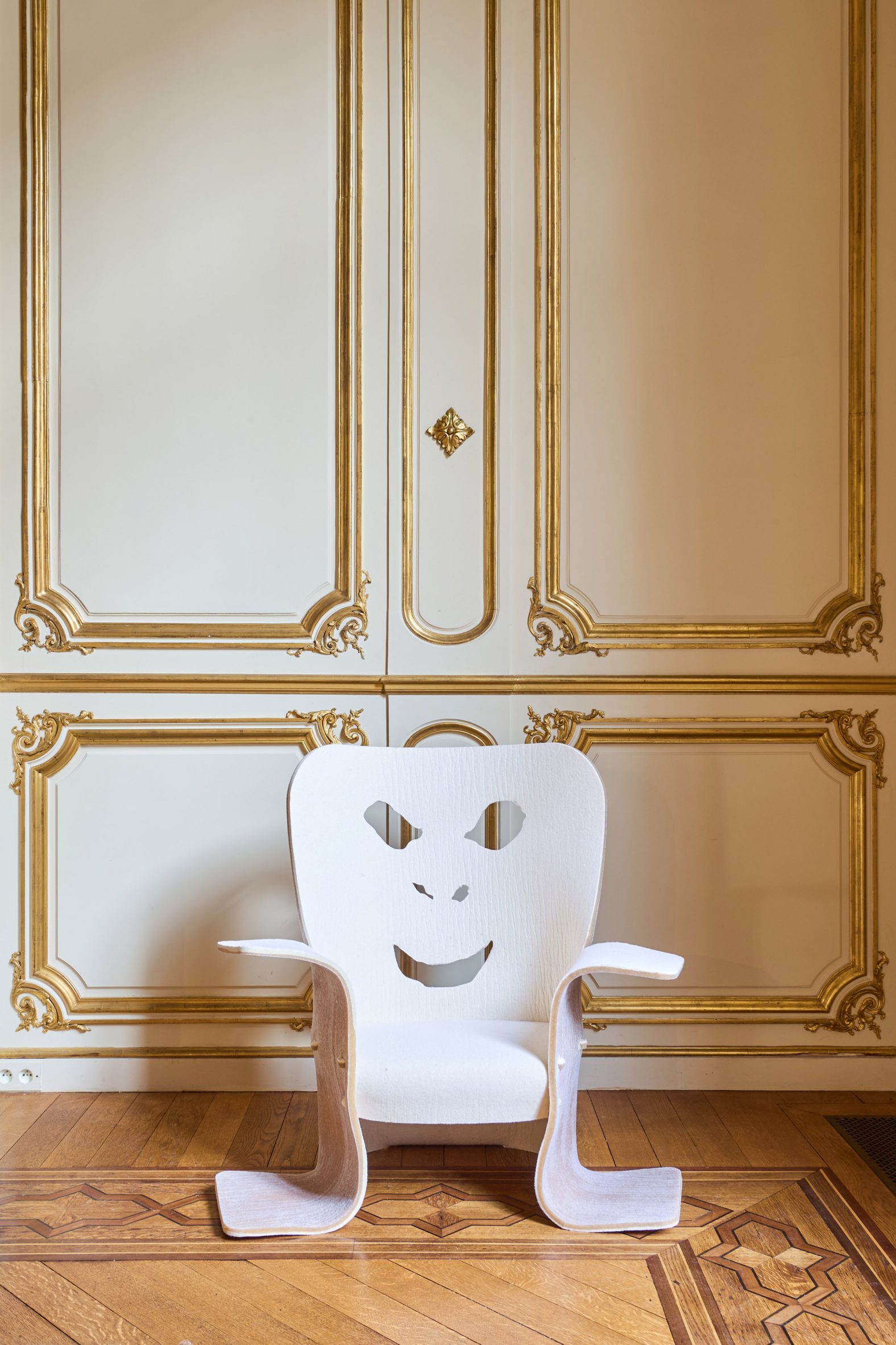 La Cugina Felt Chair by Gaetano Pesce